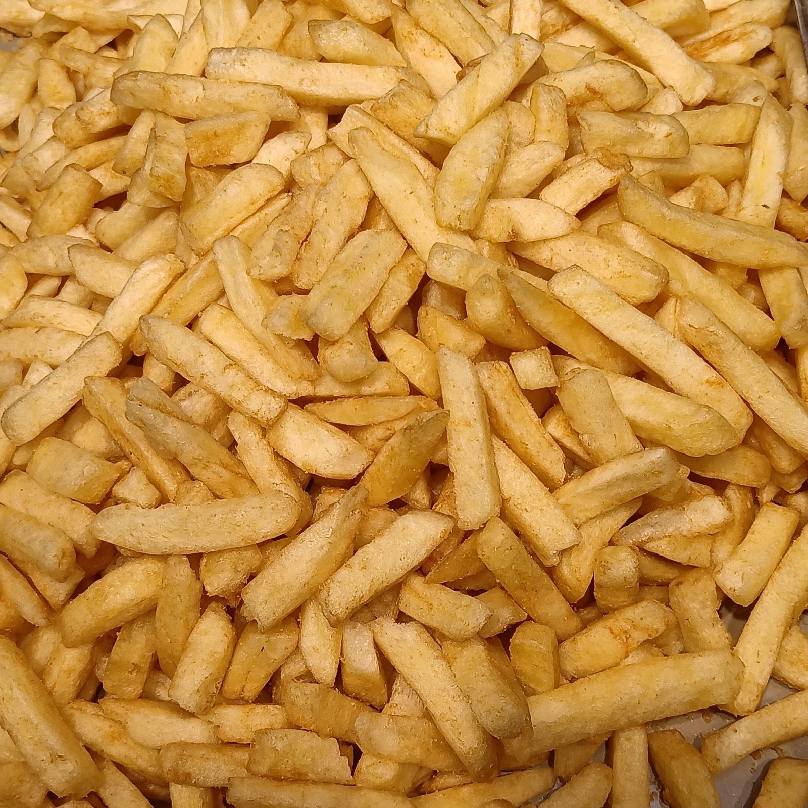 French fries cooked in frying oil