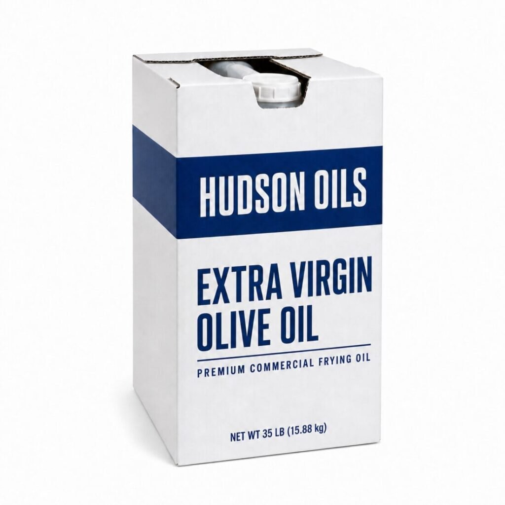 Hudson Extra Virgin Olive Oil 35 lb bag-in-box case
